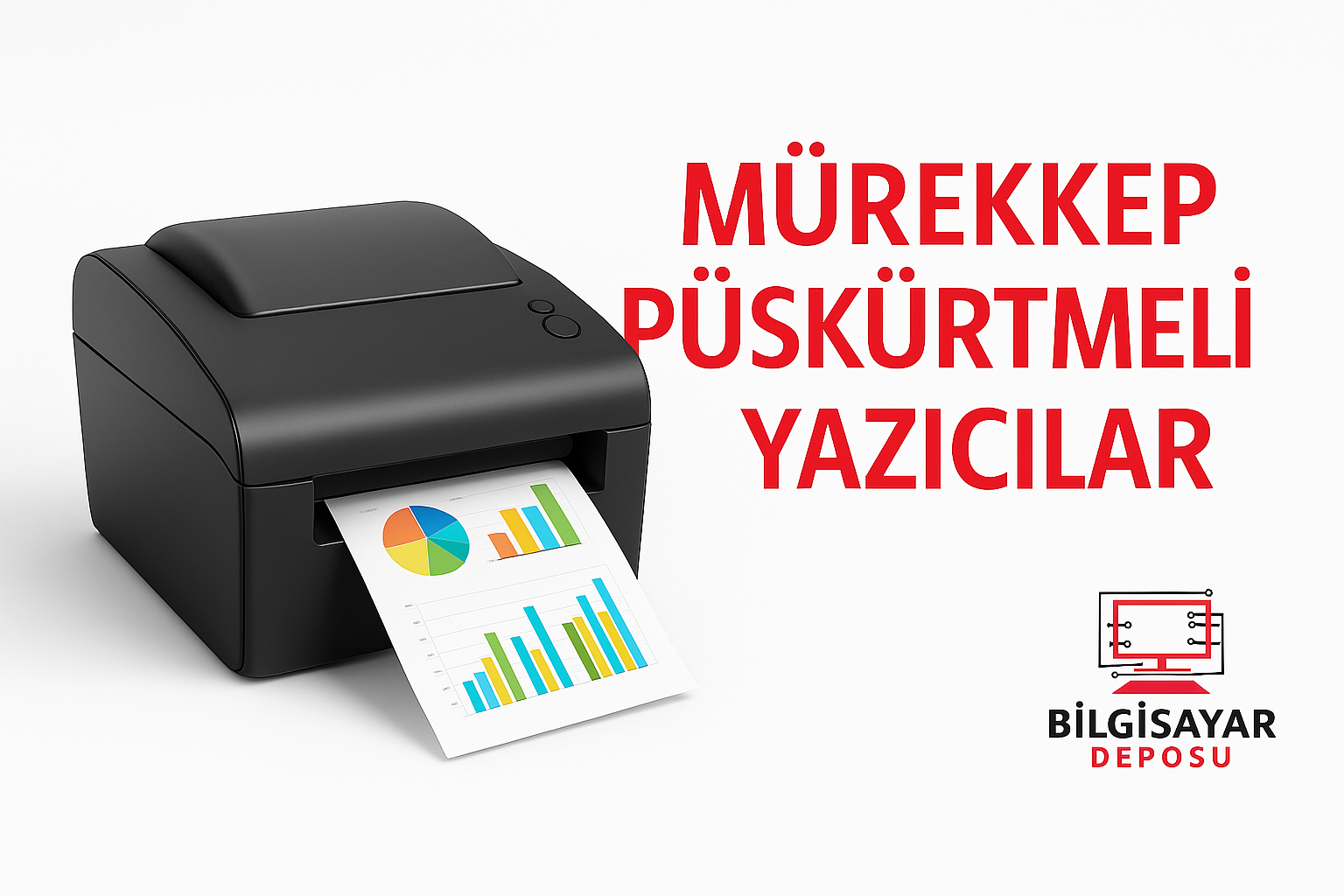 Mürekkep püskürtmeli yazıcılar ile renkli ve detaylı baskı çözümleri
