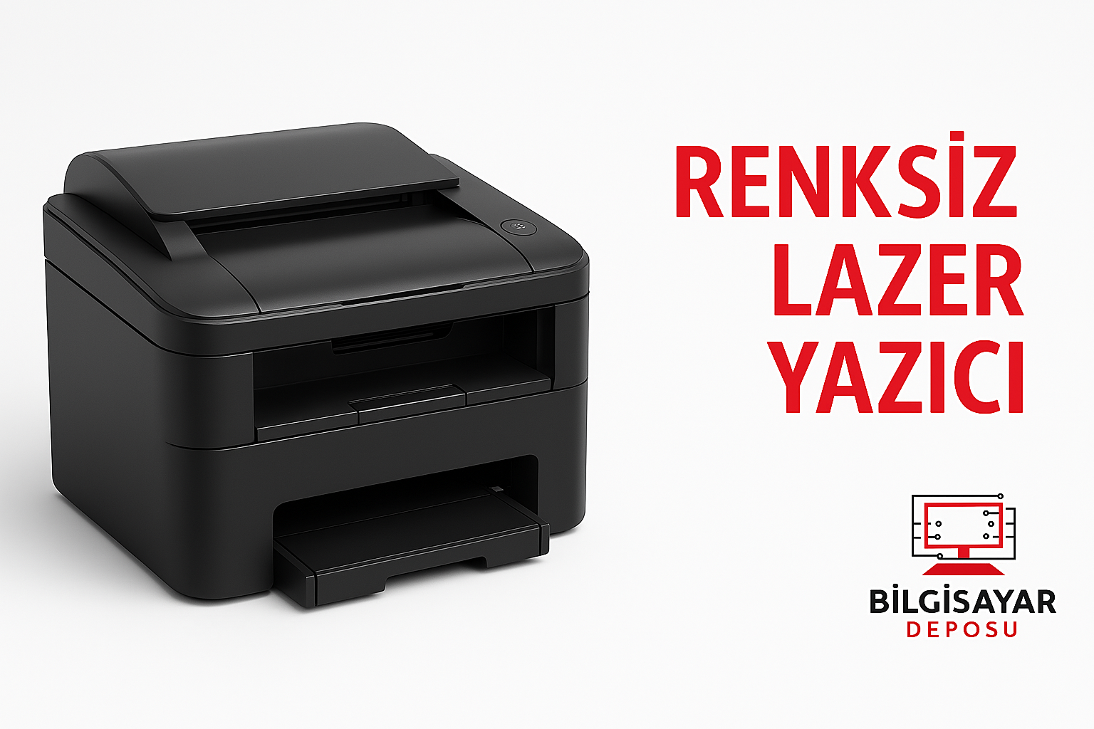 Renksiz lazer yazıcılar ile ekonomik siyah beyaz belge baskısı