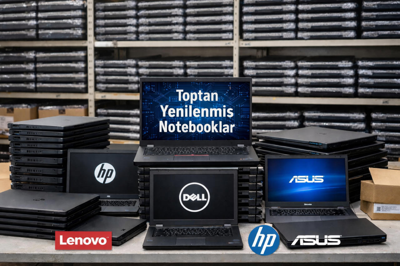 Toptan 2. El & Yenilenmiş Notebook Satışı | Kurumsal Çıkış, Testli ve Faturalı