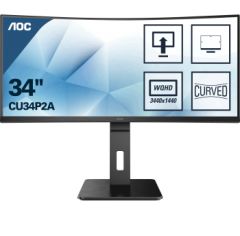 34 AOC CU34P2A IPS QHD 1MS 100HZ HDMI DP