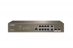 TENDA TEG5312F 10PORT 10/100/1000 YÖNETİLEBİLİR SWITCH