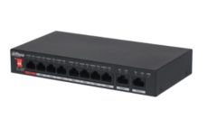 DAHUA PFS3010-8ET-96-V2 8PORT SWITCH 8XFE-2XFE 96W YÖNETİLEMEZ POE SWİTCH