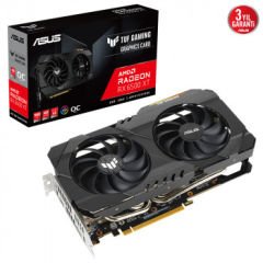ASUS TUF-RX6500XT-O4G-GAMING 4GB EKRAN KARTI GDDR6 HDMI DP 64Bit