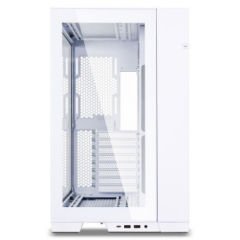 Lian Li O11 Dynamic Evo White O11DEW Temperli Cam ARGB USB Type-C Beyaz E-ATX Mid-Tower Gaming Kasa