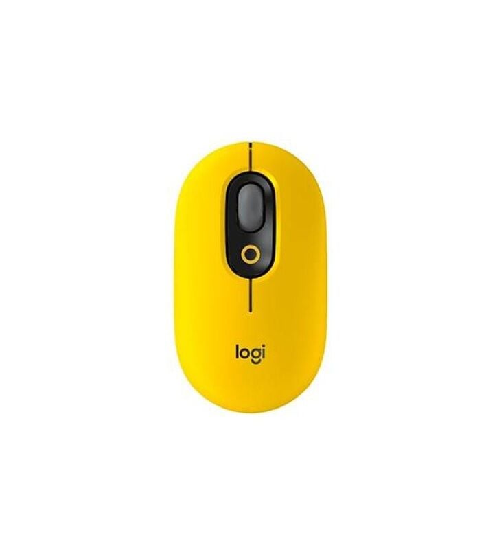 LOGITECH POP MOUSE WİTH EMOJİ BLAST YELLOW 910-006546