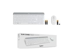 LOGITECH MK470 KABLOSUZ KLAVYE & MOUSE SETİ BEYAZ 920-009436