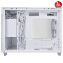 ASUS PRIME AP201 KASA TEMPERED GLASS BEYAZ