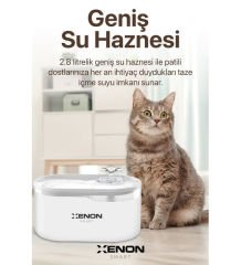 XENON SMART WIFI DESTEKLI KEDI SU PINARI X8650_M1