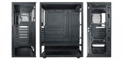 VENTO VG10F 750W 80 PLUS TEMPERLİ CAM ATX KASA