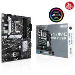 ASUS PRIME H770-PLUS ANAKART D4 5066MHz(OC) HDMI DP M.2 1700p