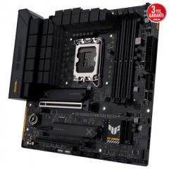 ASUS TUF GAMING ANAKART B760M-PLUS WIFI D4 5333Mhz(OC) M.2 WiFi mATX 1700p