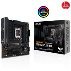 ASUS TUF GAMING ANAKART B760M-PLUS D4 5333MHz HDMI DP M.2 mATX 1700p