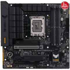 ASUS TUF GAMING ANAKART B760M-PLUS D4 5333MHz HDMI DP M.2 mATX 1700p