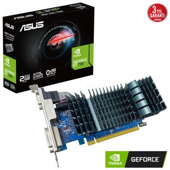 ASUS GT730-SL-2GD3-BRK-EVO EKRAN KARTI 2GB DDR3 HDMI DVI 64Bit