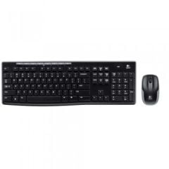 LOGITECH MK270 KABLOSUZ SET USB SİYAH(920-004525)
