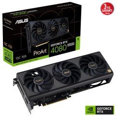 ASUS PROART-RTX4080S-O16G EKRAN KARTI GDDR6X 16GB HDMI DP 256Bit