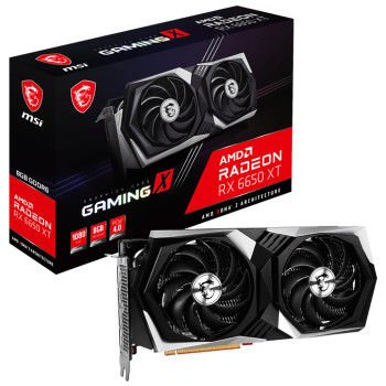 MSI RX 6650 XT EKRAN KARTI GAMING X 8G GDDR6 8GB HDMI DP 128BIT