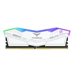 Team T-Force DELTA RAM RGB White 32GB(2x16GB) 7200Mhz DDR5 CL34 Gaming Ram (FF4D532G7200HC34ADC01)