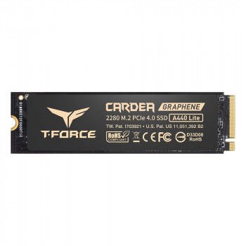 Team T-Force CARDEA SSD DİSK A440 LITE 1TB 7200/6200MB/s PCIe NVMe M.2 SSD Disk (TM8FFQ001T0C129)
