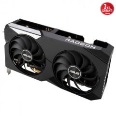 ASUS DUAL-RX6600-8G EKRAN KARTI 8GB GDDR6 HDMI DP 128Bit
