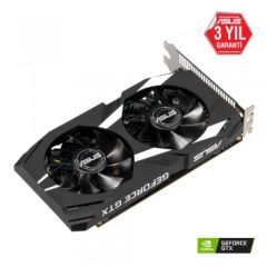 ASUS DUAL-GTX1650-O4G EKRAN KARTI 4GB GDDR5 HDMI DP DVI 128BİT