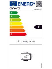 ONVO 42OV6000F FULL TELEVIZYON HD 42'' 106 EKRAN UYDU ALICILI
