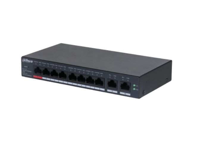 DAHUA CS4010-8GT-110 8 PORT SWITCH 8XGE-2XGE UPLİNK BULUT YÖNETİLEBİLİR 110W POE SWİTCH