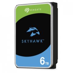 6TB SEAGATE SKYHAWK GÜVENLİK 7/24 DISKLERI 256 MB 7/24 RV ST6000VX009