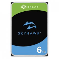 6TB SEAGATE SKYHAWK GÜVENLİK 7/24 DISKLERI 256 MB 7/24 RV ST6000VX009
