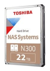 22TB TOSHIBA N300 RV 7200RPM 512MB HDWG62CUSZVA