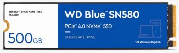 500GB WD BLUE SSD DİSK M.2 NVMe SN580 GEN4 WDS500G3B0E 4000/3600MB/s SSD