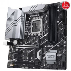 ASUS PRIME Z790M-PLUS ANAKART DDR5 7200Mhz(OC) M.2 HDMI DP mATX 1700p