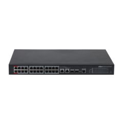 DAHUA PFS4226-24ET-360-V3 24 PORT SWITCH 24XFE-2GE-2XSFP 360 W YÖNETİLEBİLİR POE SWİTCH