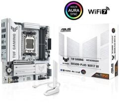 ASUS TUF GAMING B850M-PLUS WIFI 7 AMD ANAKART BEYAZ