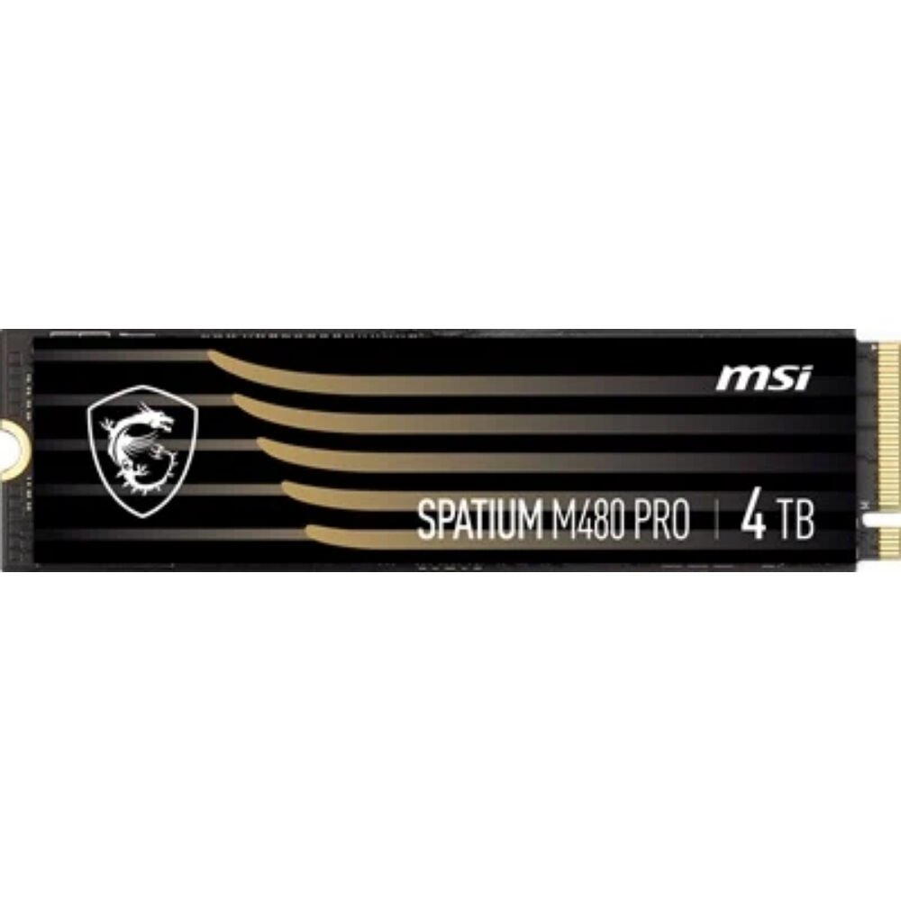 MSI Spatium M480 Pro 4TB PCIe 4.0 NVMe M.2 7400/70