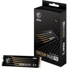 MSI Spatium M480 Pro 4TB PCIe 4.0 NVMe M.2 7400/70