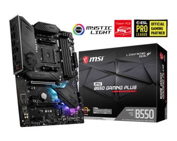 MSI MPG B550 ANAKART GAMING PLUS DDR4 4400(OC)Mhz ATX AM4