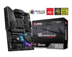 MSI MPG B550 ANAKART GAMING PLUS DDR4 4400(OC)Mhz ATX AM4
