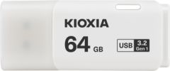 64GB USB3.2 GEN1 USB BELLEK KIOXIA BEYAZ FLASH BELLEK LU301W064GG4