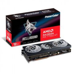 POWERCOLOR HELLHOUND RX7700XT EKRAN KARTI 12G-L/OC 12GB GDDR6 192Bit