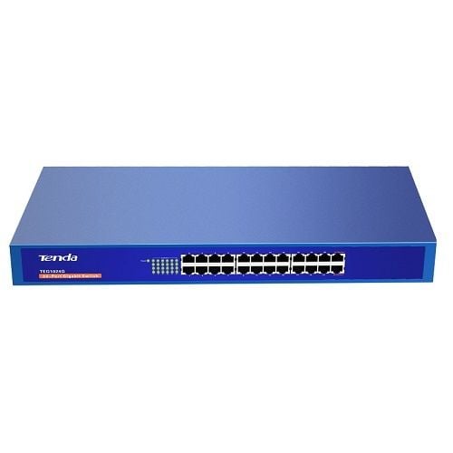 TENDA TEG1024G 24 PORT SWITCH 10/100/1000 RACK-M