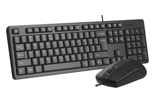 A4tech A4 TECH KR-3330S Q 2.4 GHZ SİYAH KLAVYE+MOUSE - Klavye & Mouse Set ürün görseli