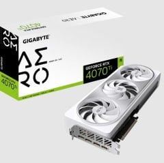 GIGABYTE RTX4070Ti EKRAN KARTI 16GB GDDR6X DX12 DLSS 3 HDMI DP 256BİT GV-N407TSAERO OC-16GD