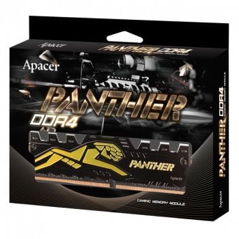 Apacer Panther-Golden 16 RAM GB (1x16GB) 3600 Mhz CL18 DDR4 Gaming RAM (AH4U16G36C25Y7GAA-1)
