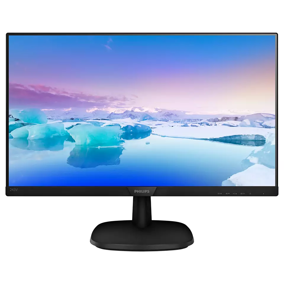 OUTLET - PHILIPS MONİTÖR 243V7QJABF/01 23,8'' MONİTÖR İNCE EKRAN TASARIM (1 PIKSEL MEVCUT)