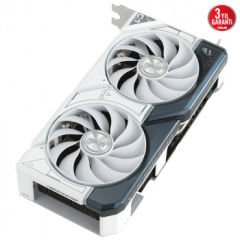 ASUS DUAL-RTX4060-O8G-WHITE EKRAN KARTI 8GB GDDR6 HDMI 128Bit