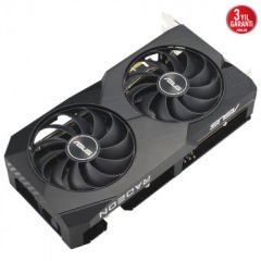 ASUS DUAL-RX7600-O8G 8GB EKRAN KARTI GDDR6 HDMI DP 128BİT