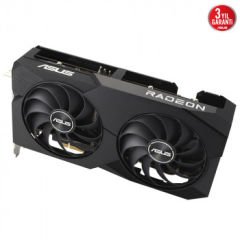 ASUS DUAL-RX7600-O8G 8GB EKRAN KARTI GDDR6 HDMI DP 128BİT