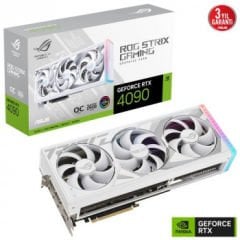ASUS ROG-STRIX-RTX4090-O24G-WHITE EKRAN KARTI 24GB GDDR6X HDMI DP 384Bit