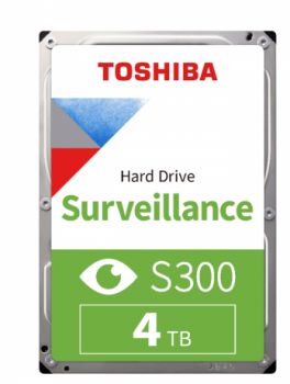 4TB TOSHIBA 5400RPM GÜVENLIK 7/24 DISKLERI S300 SATA3 256MB 7/24 HDWT840UZSVA